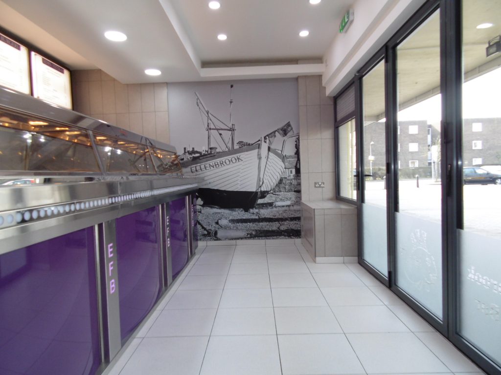 Ellenbrook Fish Bar Ipswich Barland Shopfitting UK